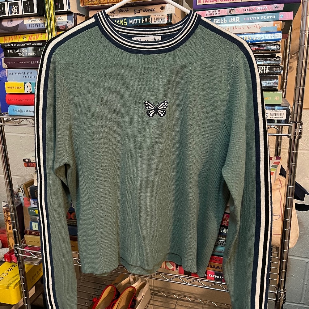 Betty Rides 90s butterfly sweater